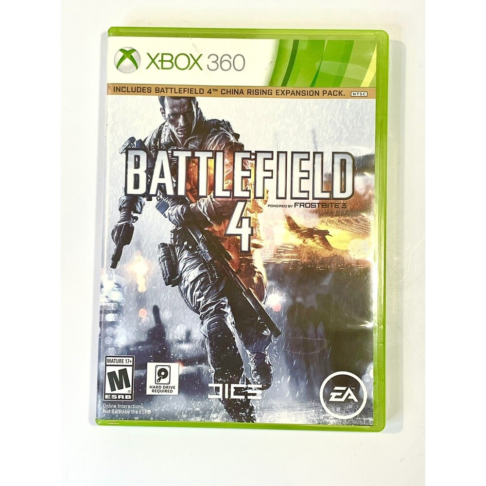 Battlefield 4 (Xbox 360, 2013) Complete CIB 2-Disc Set - Tested